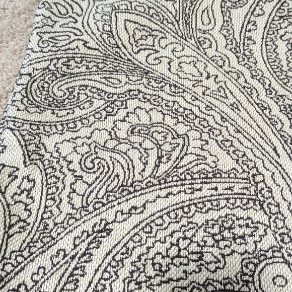 Brand New - (2) La-Z-Boy 18x18 Accent Pillow Covers Paisley Motif - Picture 6 of 14